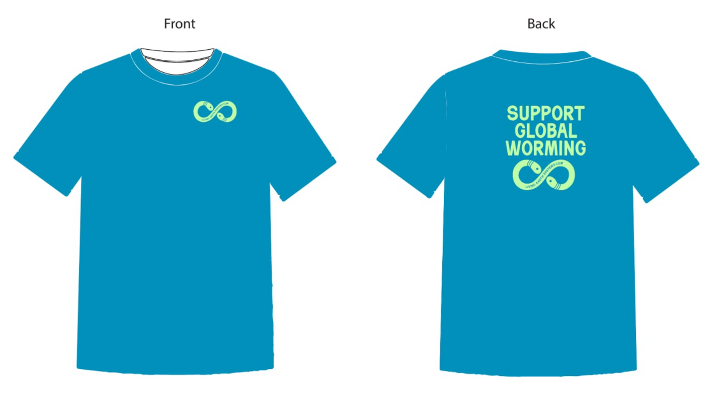 "Support Global Worming" Organic Cotton T-Shirt