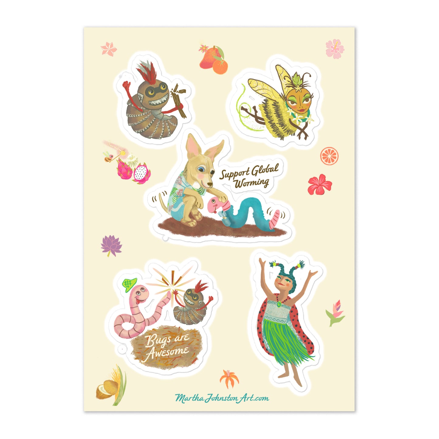 Bugs are Awesome Sticker Sheet
